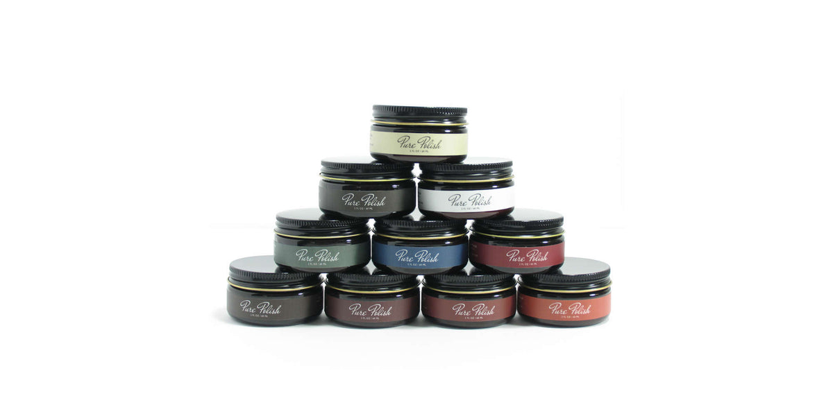 Natural Shoe Cream & Leather Polish – Made in USA – Pure