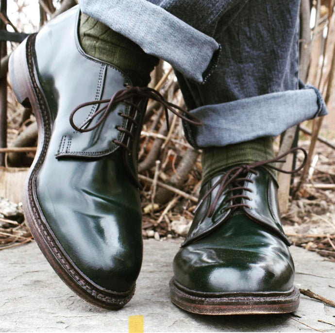 Allen Edmonds Forest Green Derby Shoes