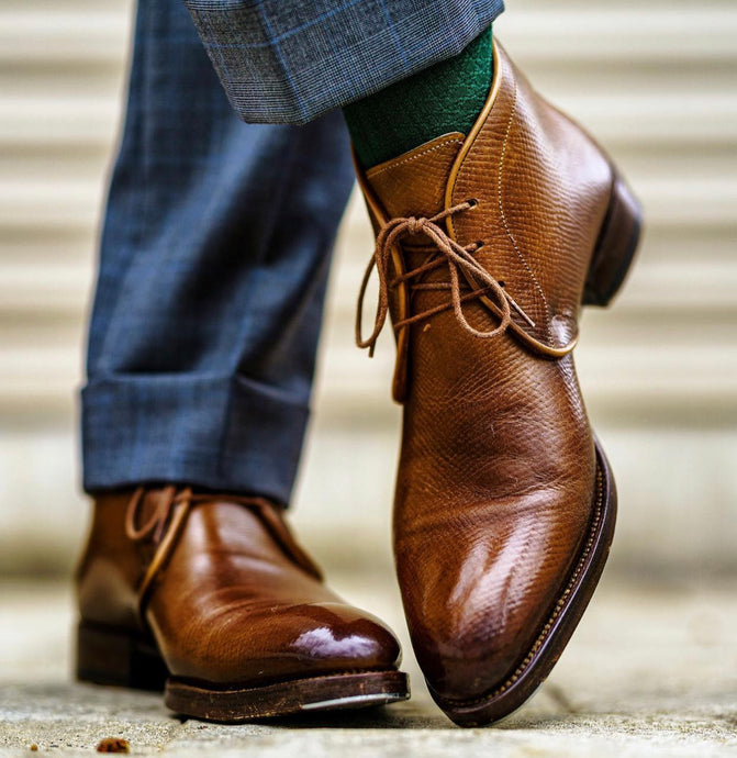 Antonio Meccariello Brown Calfskin Chukka Boot