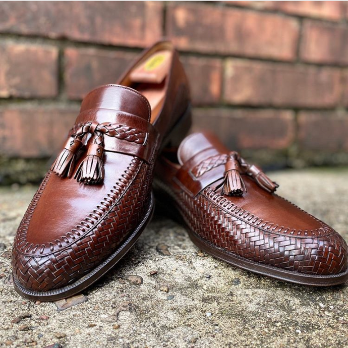 Magnanni Tassel Loafers Restored with Cleaner Conditioner