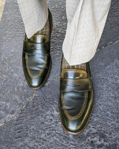 MORJAS Men's Penny Loafers | Black | Suede | Men's Dress Shoe | Handmade | Compare The MORJAS Penny Loafers to Allen Edmonds, Beckett Simonon, Meermin