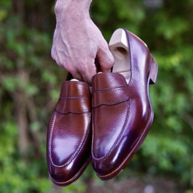 Saint Crispin`s Loafer Saint Crispin\u0027s at The Hand: Penny Loafer | Espresso | 539