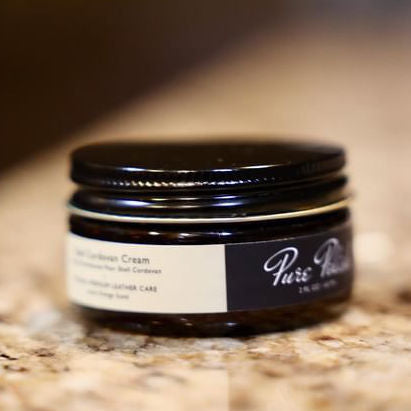 Load Cream Shell Cordovan Cream made with Coconut Oil and Beeswax – Pure Polish ...