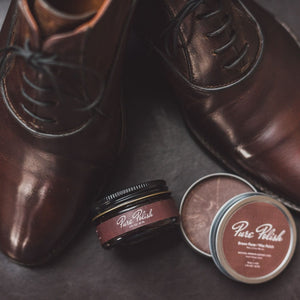 Brown Leather Cream Polish