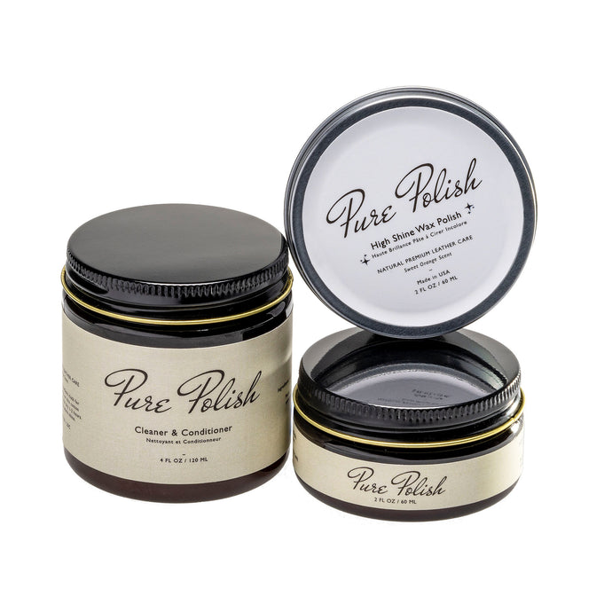 Natural Shoe Polish and Premium Leather Care Made in USA – Pure Polish –  Pure Polish Products